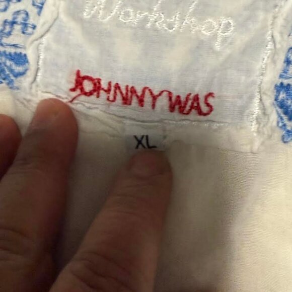 3J Workshop Johnny Was Embroidered Tunic Blouse - Picture 3 of 4